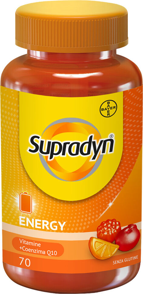 BAYER SpA Supradyn Energy Integratore Multivitaminico 70 Caramelle Gommose