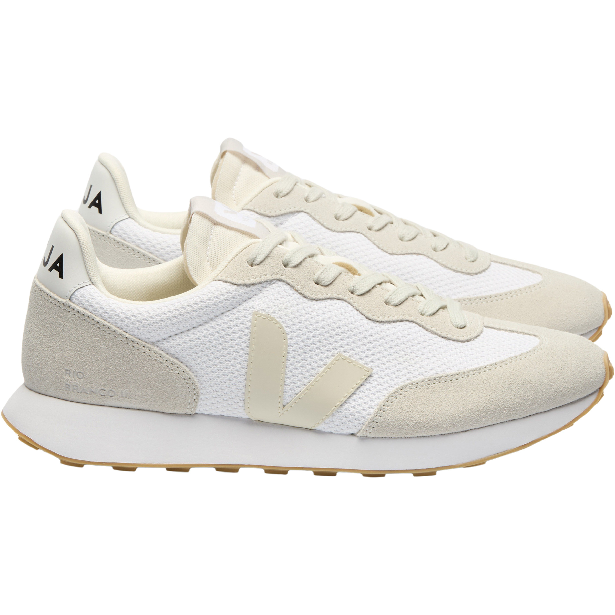 Veja Rio Branco II Herren Freizeitschuhe weiss Größe 45 Lifestyle Atmungsaktiv
