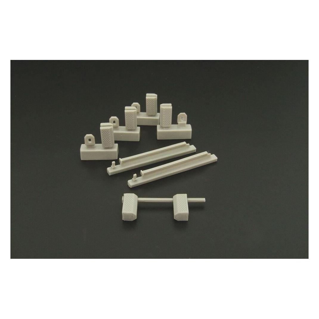 Brengun US Navy wheel chocks (modern) (BRL48063)