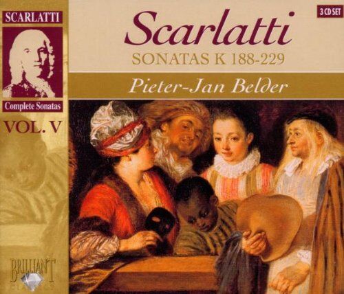 Pieter-Jan Belder - Scarlatti Vol. 5 - Sonatas K 188-229 - Preis vom 27.09.2026 03:53:48 h