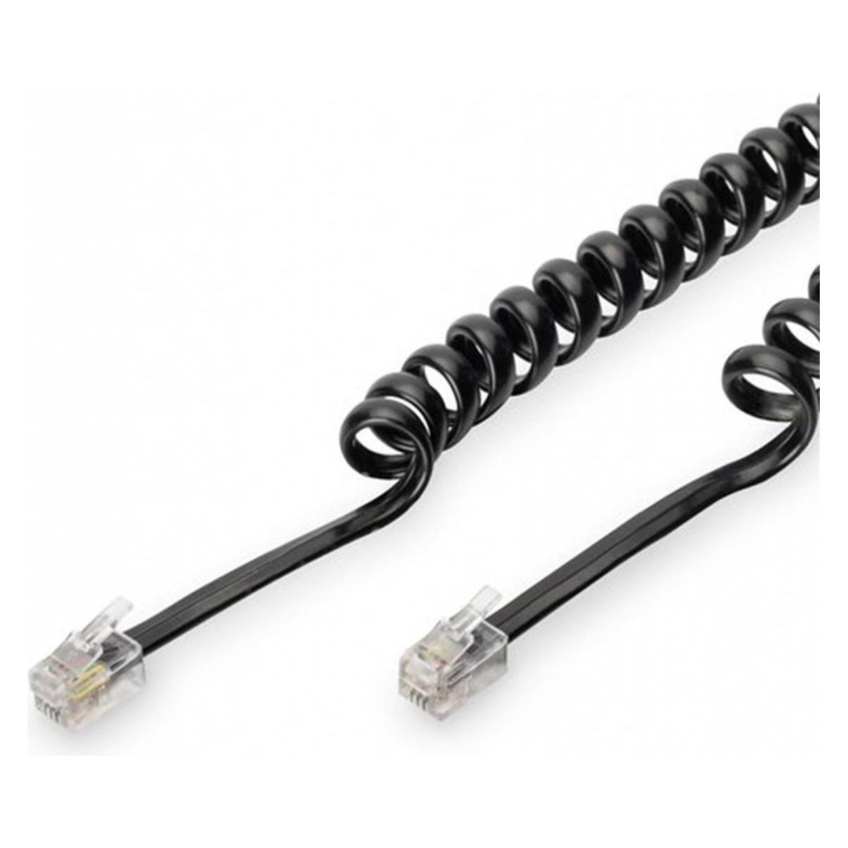 Digitus UAE Modular Spiral-Anschlusskabel (AK-460101-020-S)