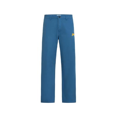 Chinohose SOLID "Chinohose SDLiambellamy", Herren, Gr. 34/32, Länge 32, blau (ensign blau), Obermaterial: 100% Baumwolle CO., Hosen Chinohose