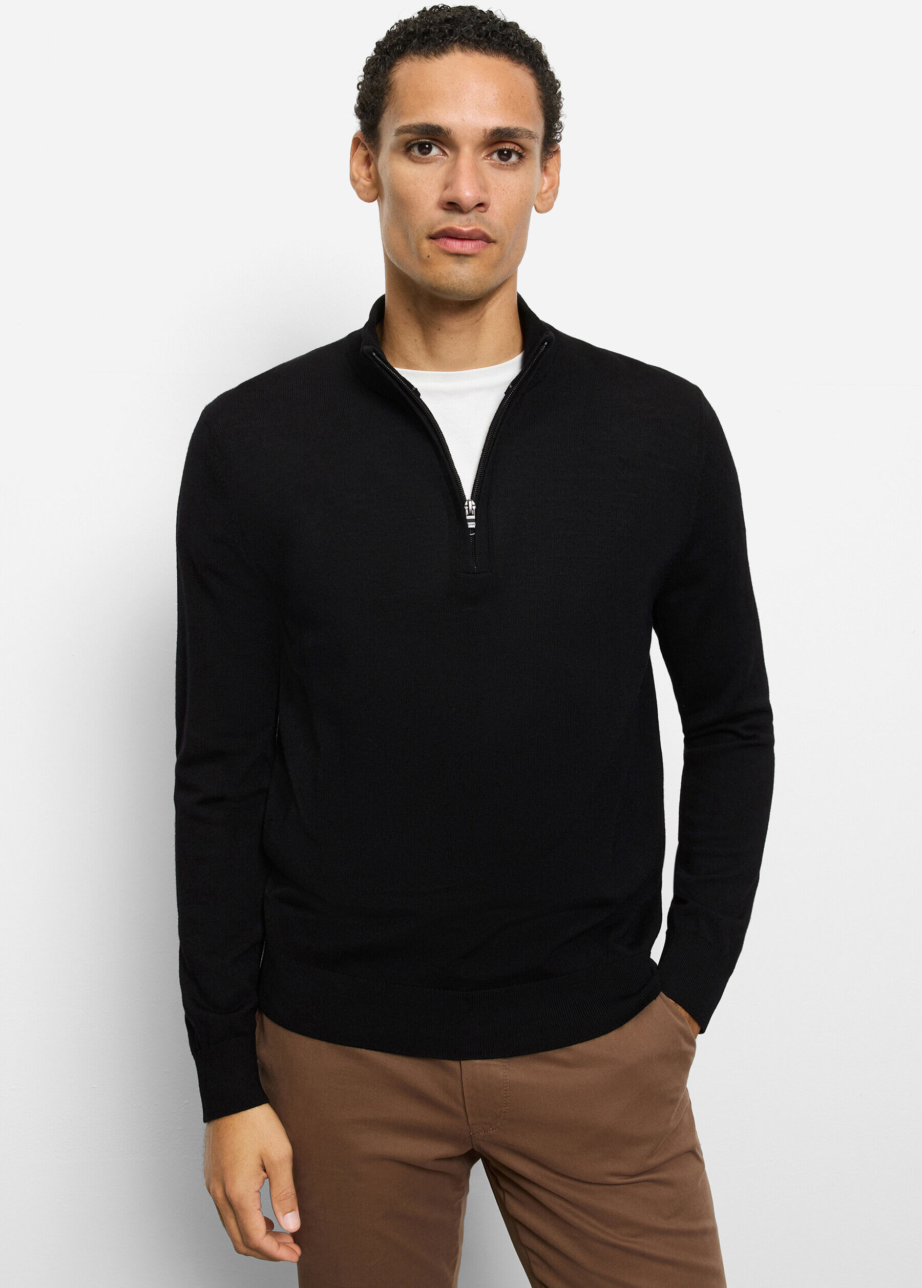 OLYMP "OLYMP Casual Strick, Troyer"