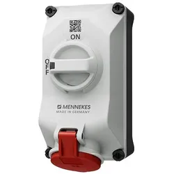 Mennekes 5601406H Wandsteckdose DUO 16A4P6h 400V IP44