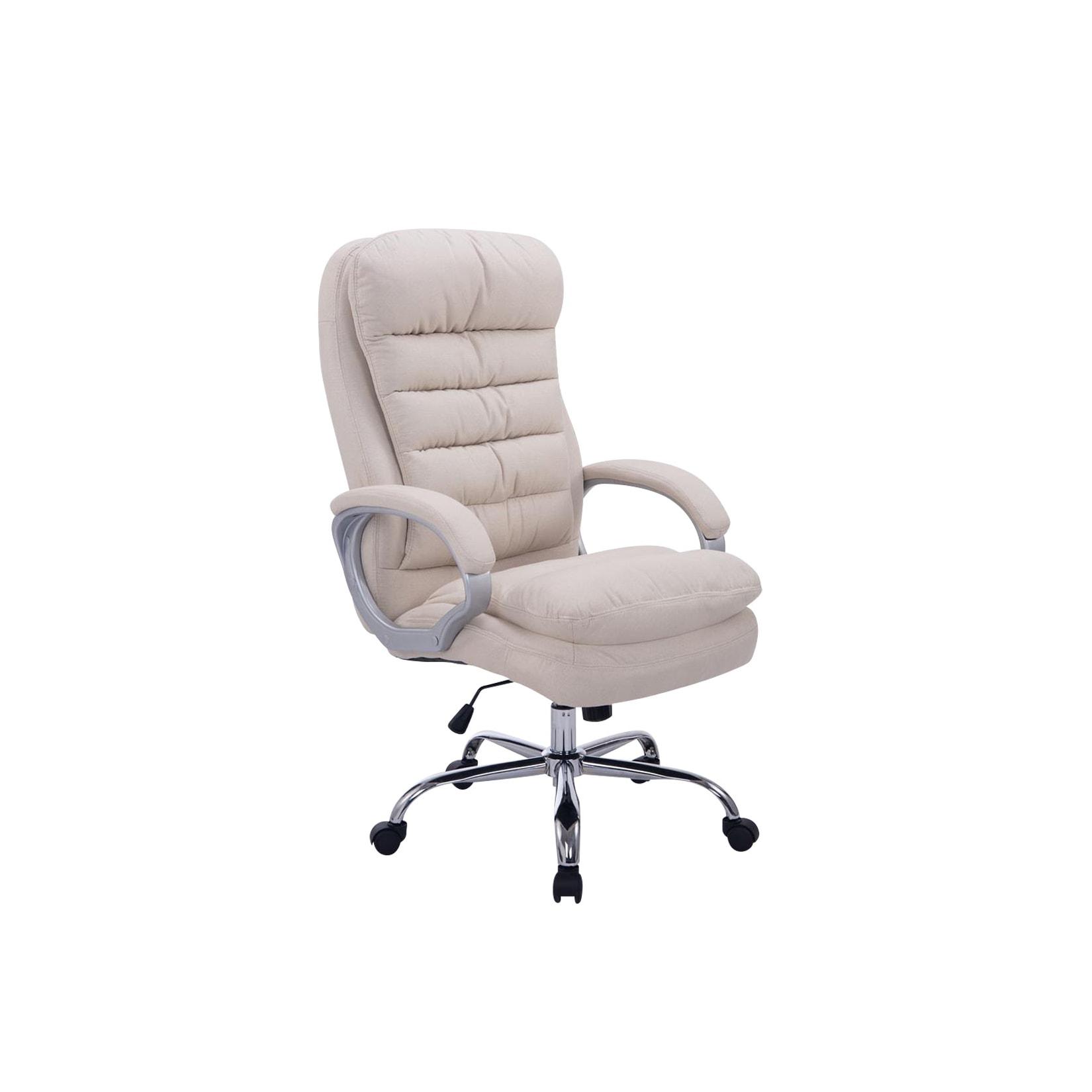 CLP Bürostuhl BIG Vancouver Stoff Farbe: creme