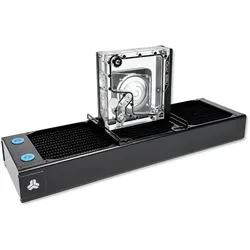 Stealkey Customs PUZ Stealkey SC-UNI Angled Bracket – 120/120 mm, Maus + Tastatur Zubehör, Transparent