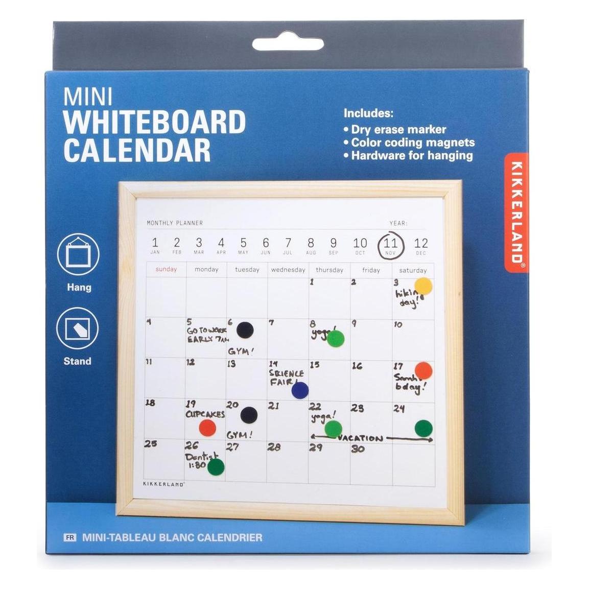 Kikkerland Mini Calendar (MH76-S)