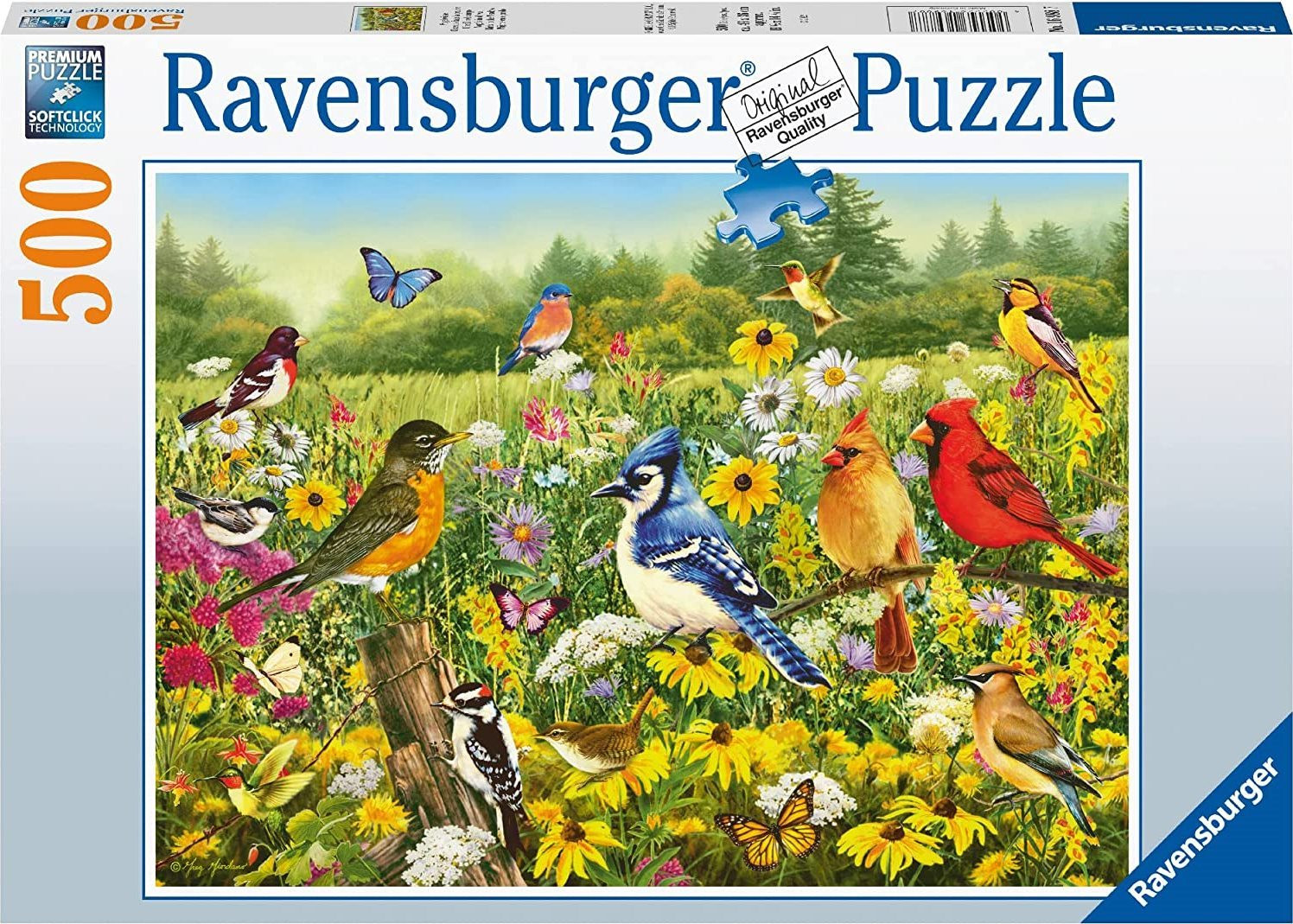 Ravensburger Puzzel Vogelwiese artikelnummer 16988