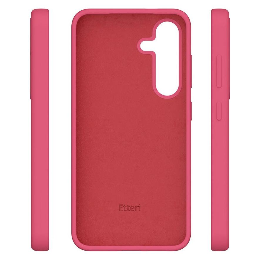 Etteri Silikonhülle für Samsung Galaxy S24 Plus Himbeere (Samsung Galaxy S24+) (46455172)