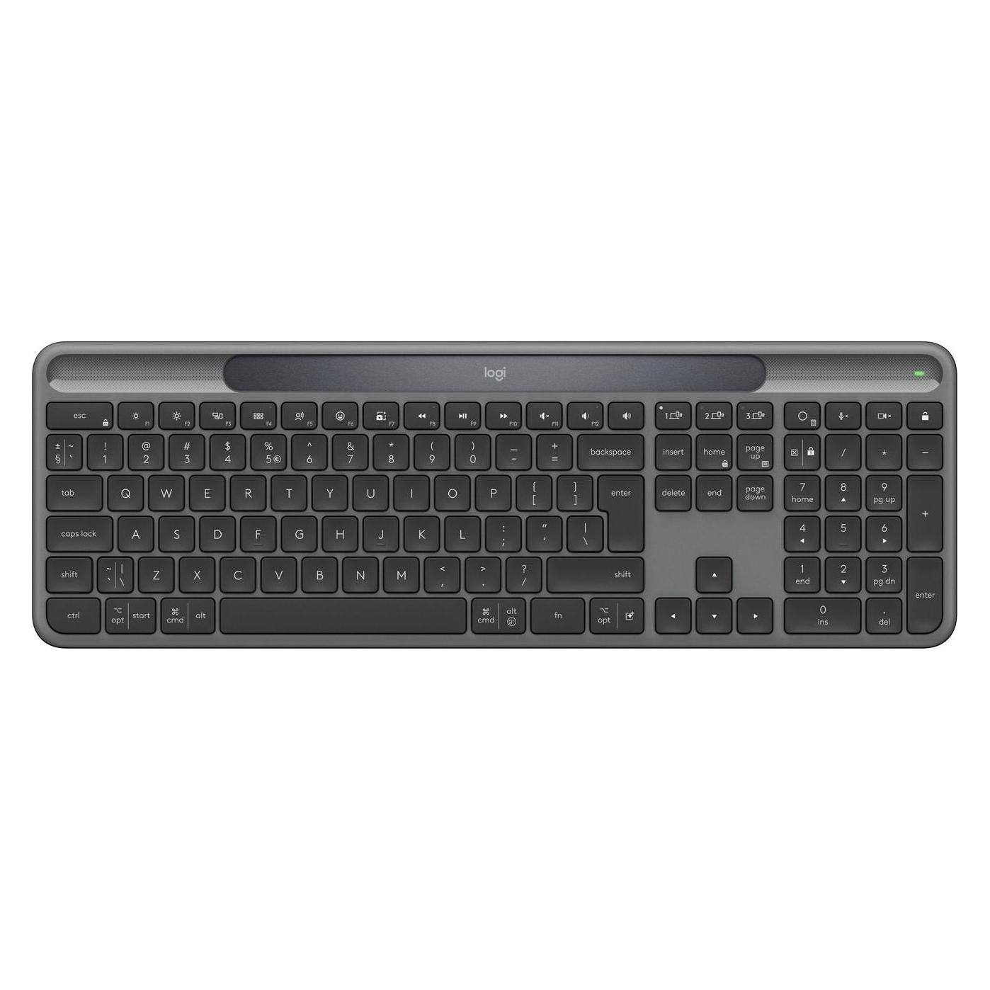 Logitech Signature Slim Solar+ K980 (Eng. Int., Kabellos) (920-013764)