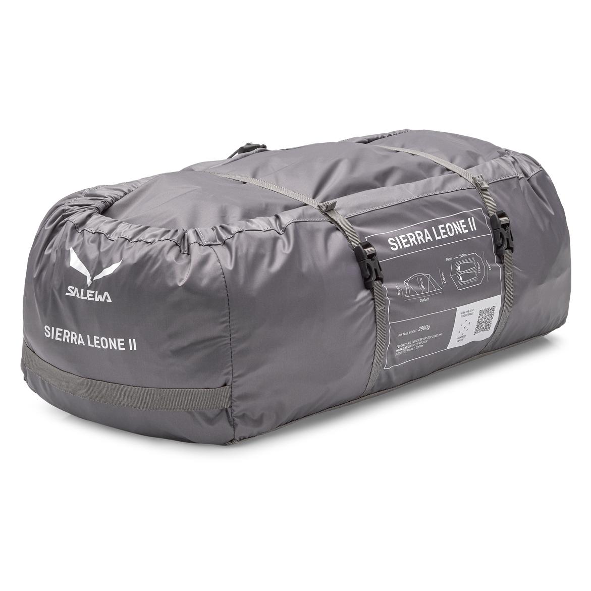 Salewa Sierra Leone Ii Tent (Kuppelzelt, 3.13 kg, 2 Personen) (00-0000005624-UNI-0457-lunar rock/gold)