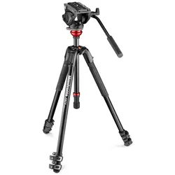 Manfrotto 190X Video Alu Stativ mit 500 Fluid Videokopf