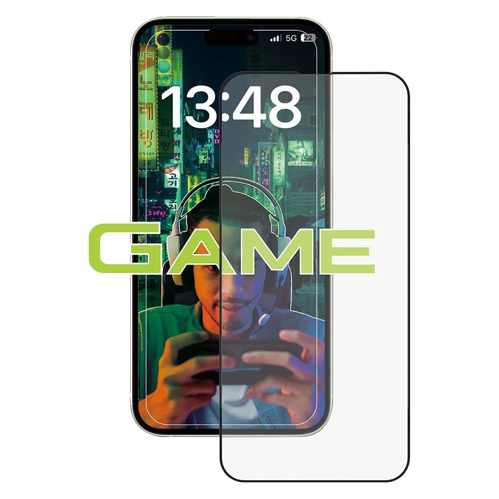 Anank 2.5D Transparentes Game Edition (matt) Anti-Fingerprint Panzerglas für iPhone 15 Pro (Apple iPhone 15 Pro) (59966085)