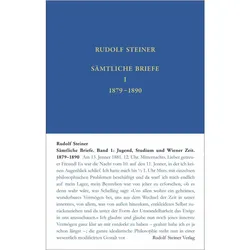 Sämtliche Briefe, Biografien von Rudolf Steiner