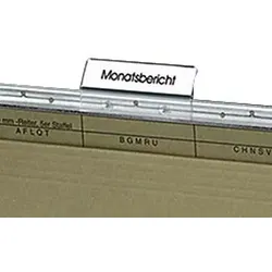 bene Beschriftungsschilder für Hängeregister 6,0 x 1,5 cm