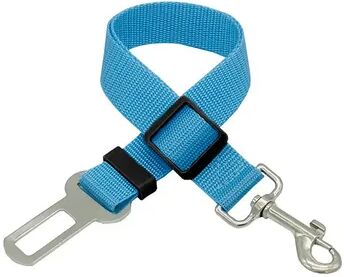 Quick Pick Pro SecureRide Dog Car Seat Belt Adjustable Pet Seat Belt Safety Leash For Safe Travel blue