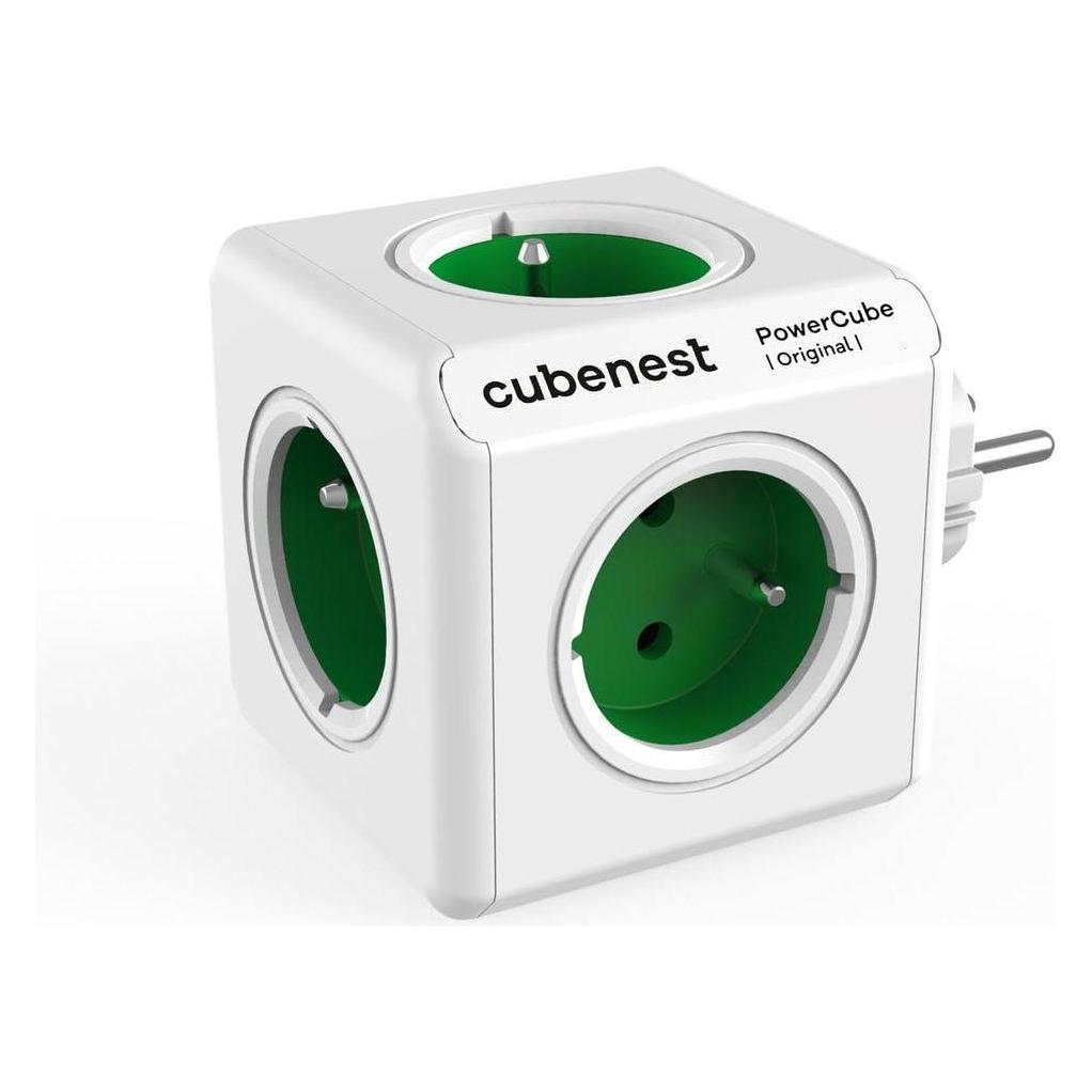 Airversa Cubenest - PowerCube, 0.1m, ORIGINAL USB, zielona, POWERCUBE, 5 gniazd (PC120GN)