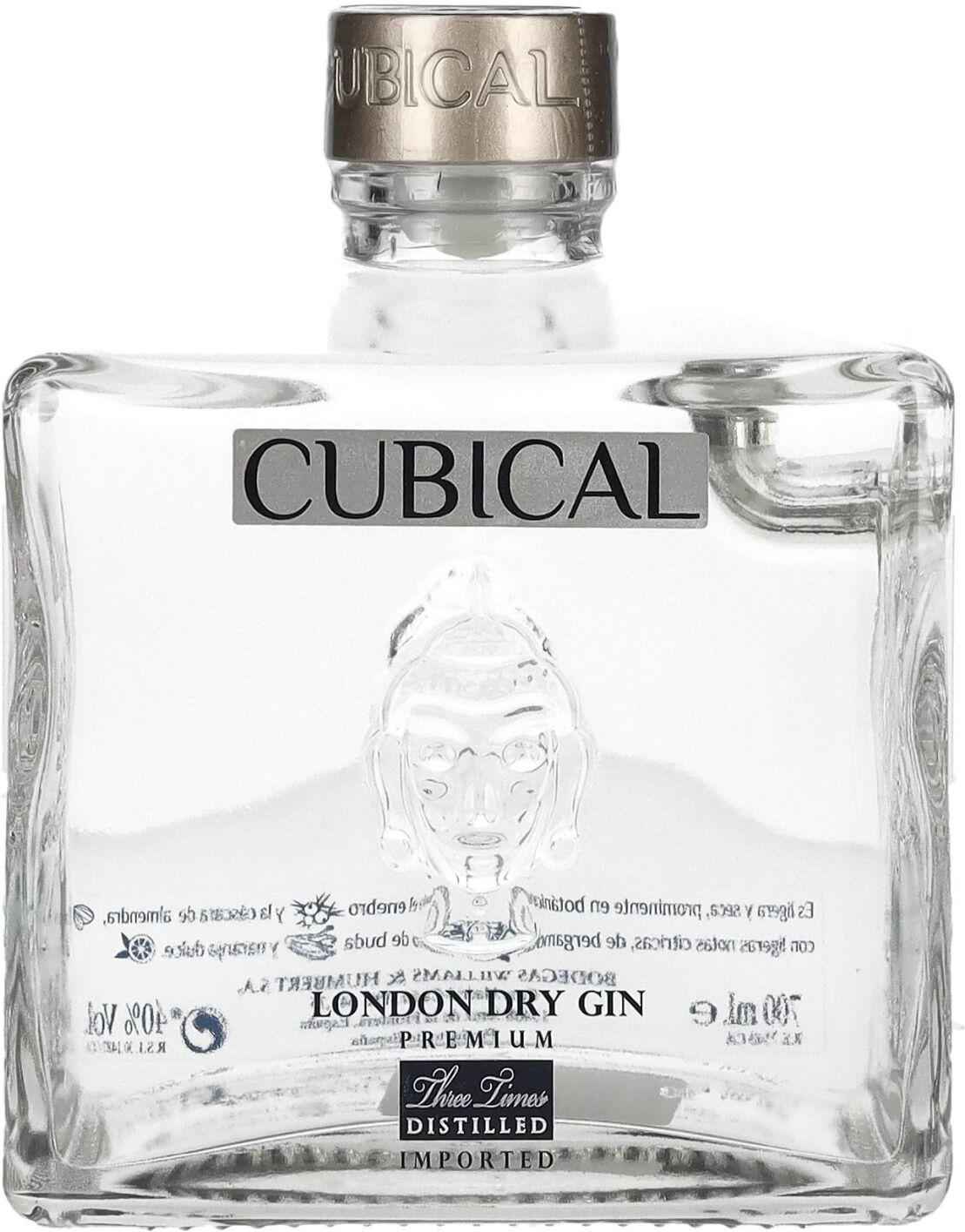 Cubical Gin Cubical Premium London Dry Gin 40% Vol. 0,7l