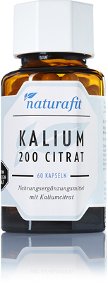 NaturaFit GmbH NATURAFIT Kalium 200 Citrat Kapseln 53.4 g 13704748
