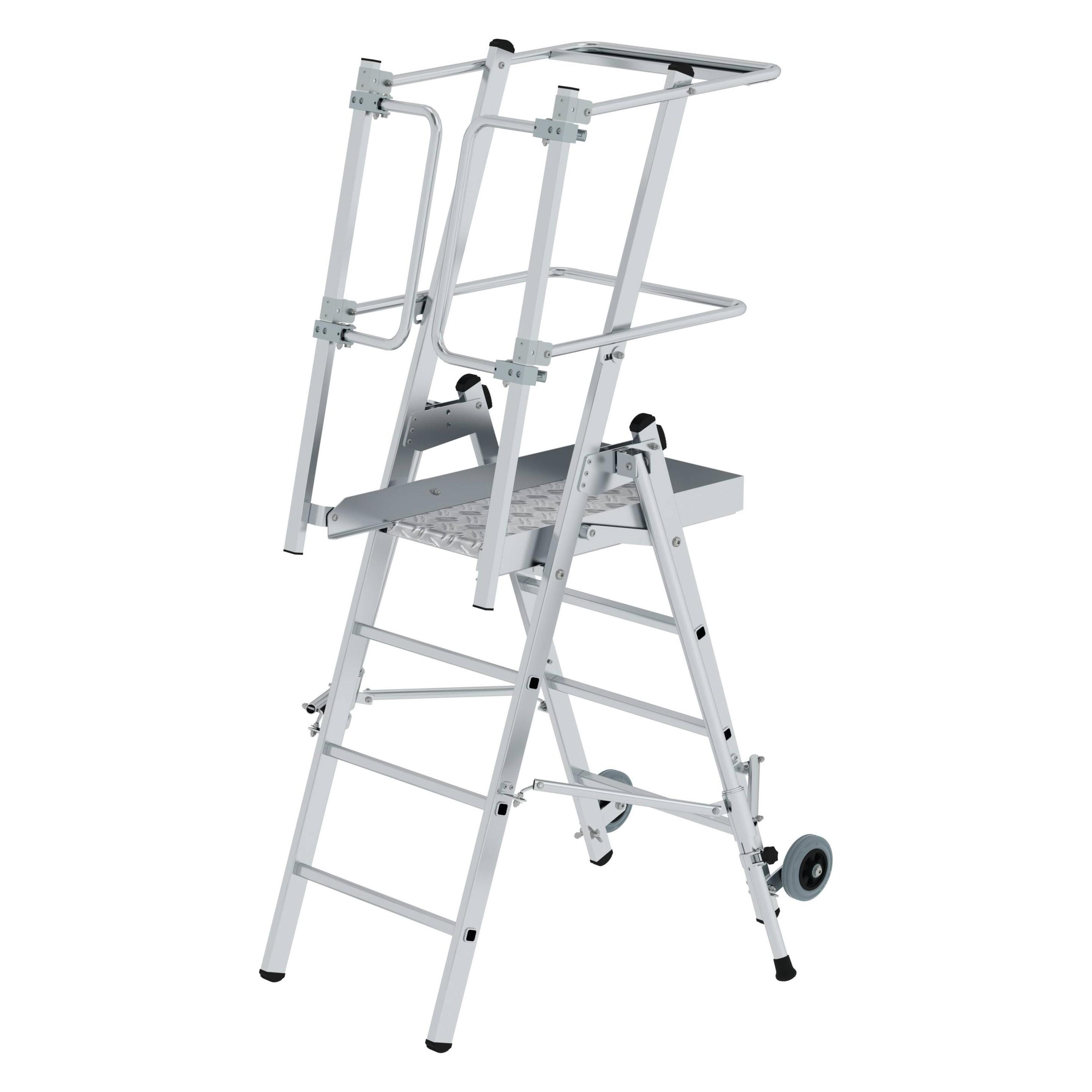 Munk Plattformleiter FlexxStep 4 Sprossen (Plattformleiter, 48 cm) (052524)