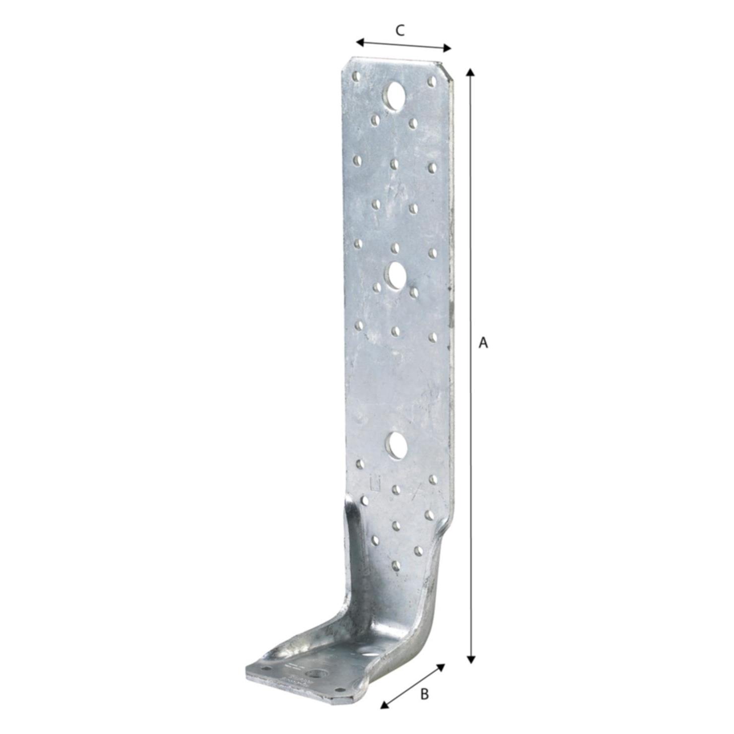 Simpson Sst Squadre per cemento armato SIMPSON Strong-Tie AKR 285x85x65 mm AKR285x3L (Winkelverbinder, 25 Stk.) (AKR285x3L)