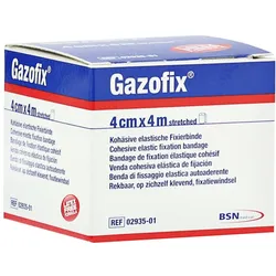 Gazofix Fixierbinde Kohäsiv 4 cmx4 m 1 St
