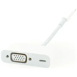 Apple Lightning auf VGA Adapter, Video Adapter, Weiss