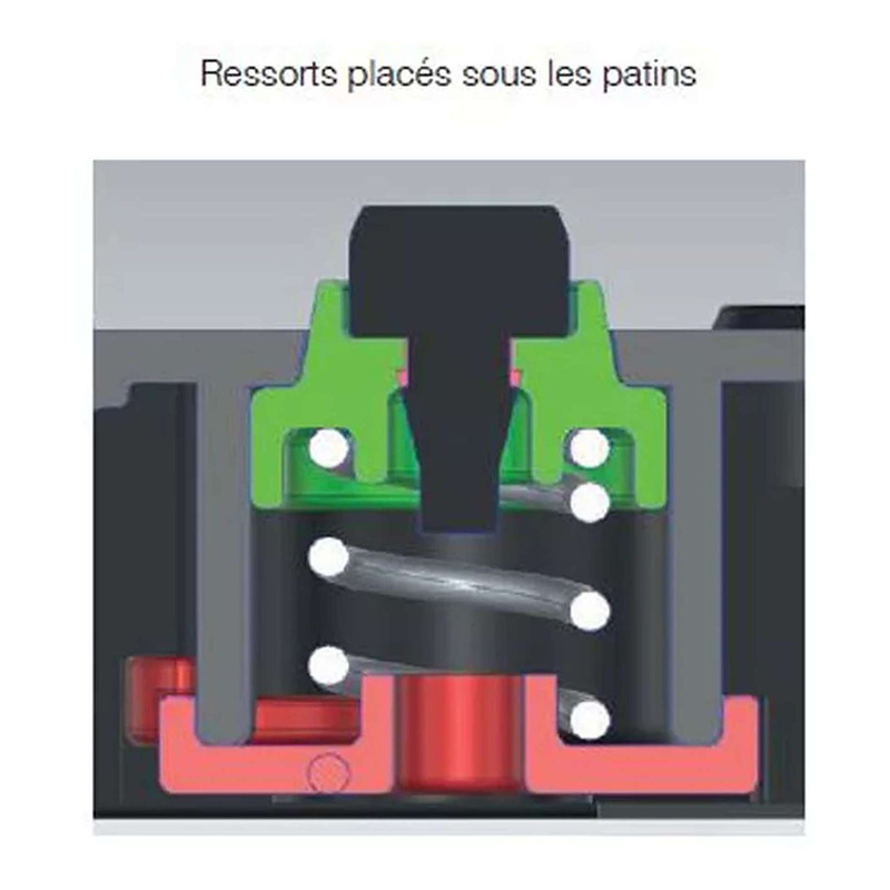 Platine Anti-vibration Givi M10 Monokey