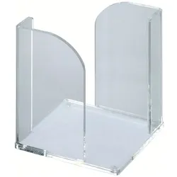 MAUL Zettelbox »Acryl« transparent, 10.2x10.9x10.2 cm