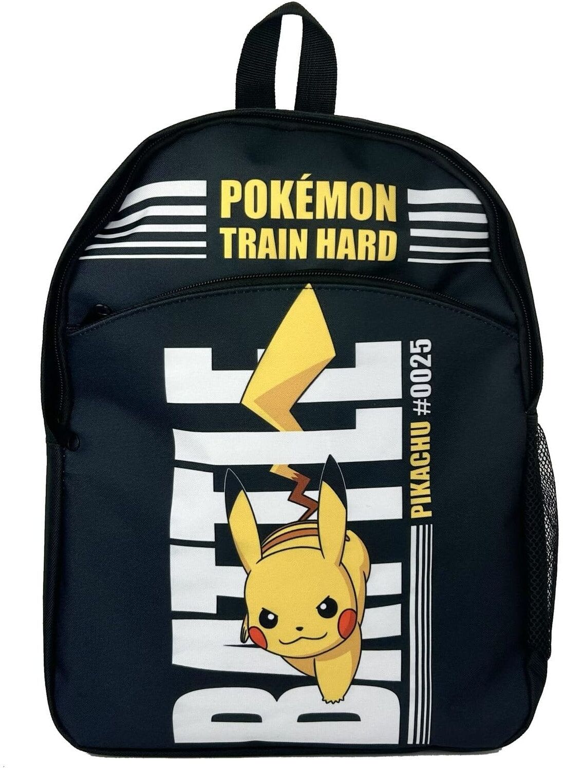 Blueprint Pokémon Pikachu Train Hard 10L Backpack for Kids - Black - Officially Licensed