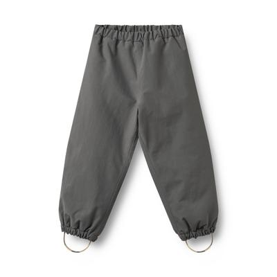 Skihose WHEAT "Ski Pants Jay", Jungen, Gr. 128, N-Gr, grau (schwarz charcoal), Web, Obermaterial: 100% Nylon, unifarben, normal lang, Hosen Skihose, Kunstfaser, wasserdicht, atmungsaktiv und leicht wattiert