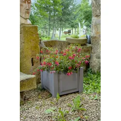 KHW KHW Pflanzkasten quadratisch, grau