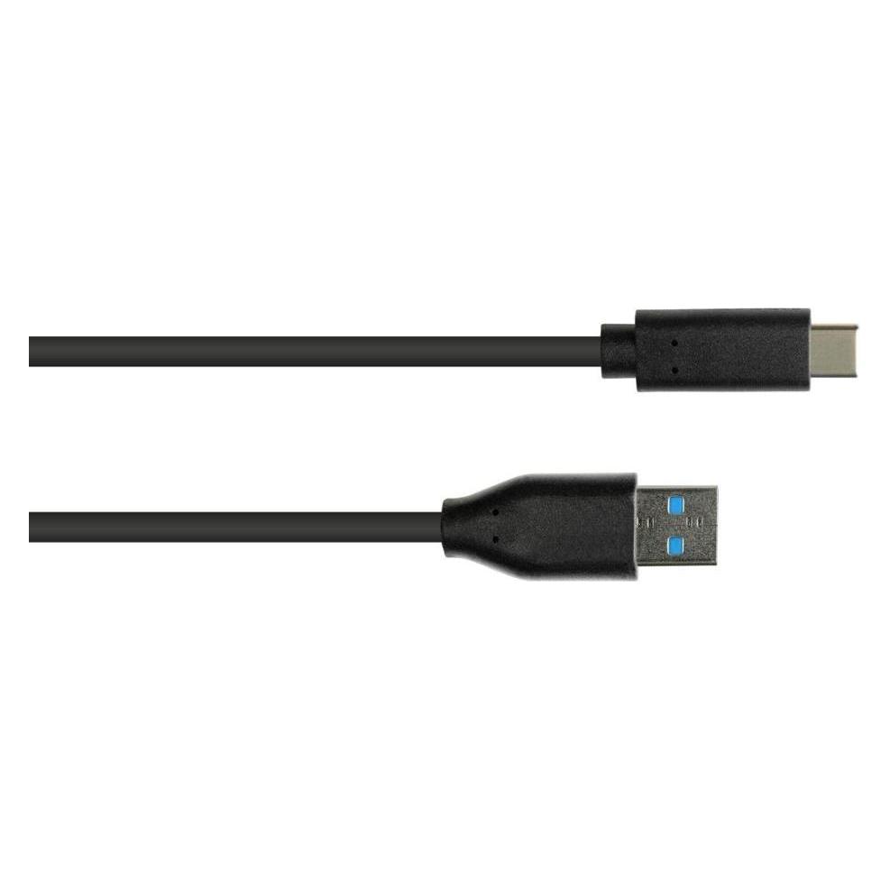 Varia SO-38092 - Anschlusskabel USB 3.2 Gen.2 (10GBits 3A), A an USB-C, CU, schwarz, 1m (1 m, USB 3.2 Gen 2) (SO-38092)