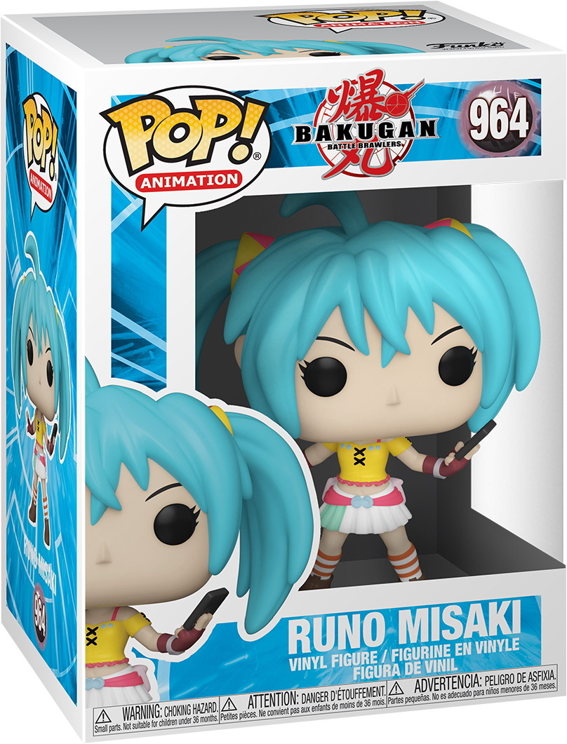 Funko Pop! Vinyl figuur Bakugan Battle Brawlers - Runo Misaki 964