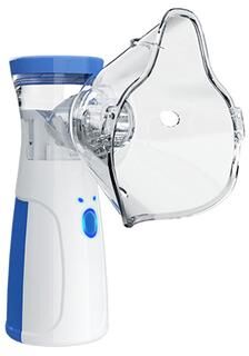 Happy Pet Pantry Breathe Easy Pet Respiratory Nebulizer Inhaler For Cats & Dogs blue