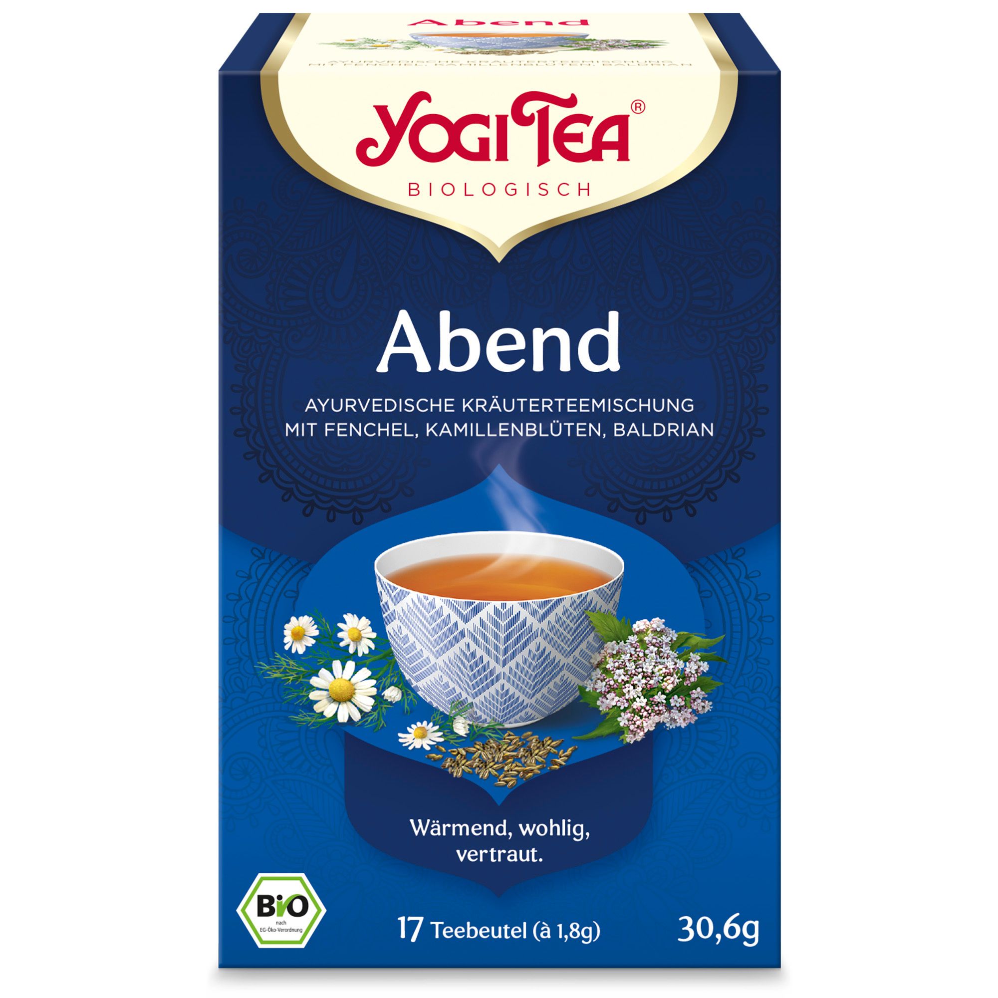 Yogi TEA Abend Tee Bio Filterbeutel 17x1,8 g