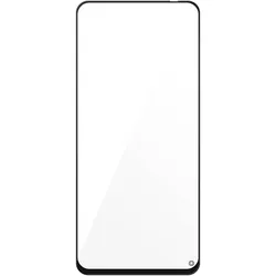 Bigben Connected Displayschutz aus Glas (1 Stk., Oppo Reno 6, Oppo Reno 6 5G), Smartphone Schutzfolie, Transparent, Schwarz