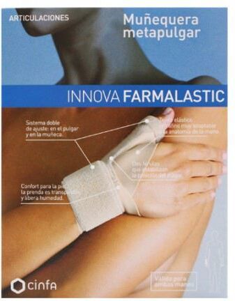Cinfa Muñequera Farmalastic Innova Metapulgar T/1
