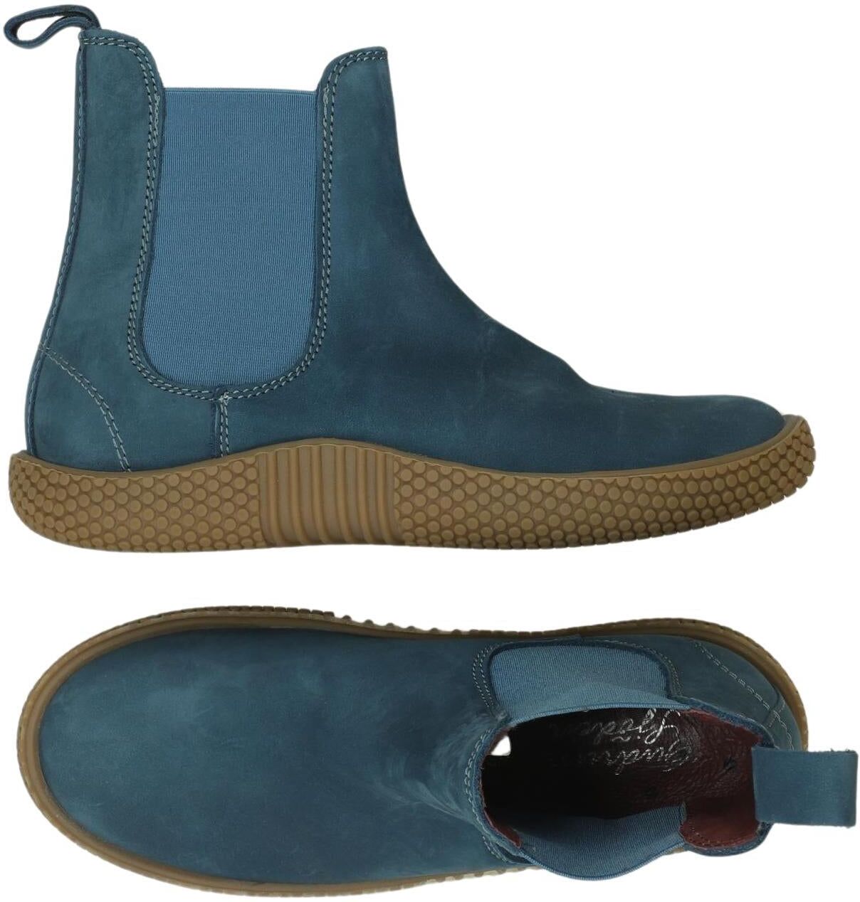 Gudrun Sjödén Damen Stiefelette, Blau, Gr. EU 36, Leder - Second Hand