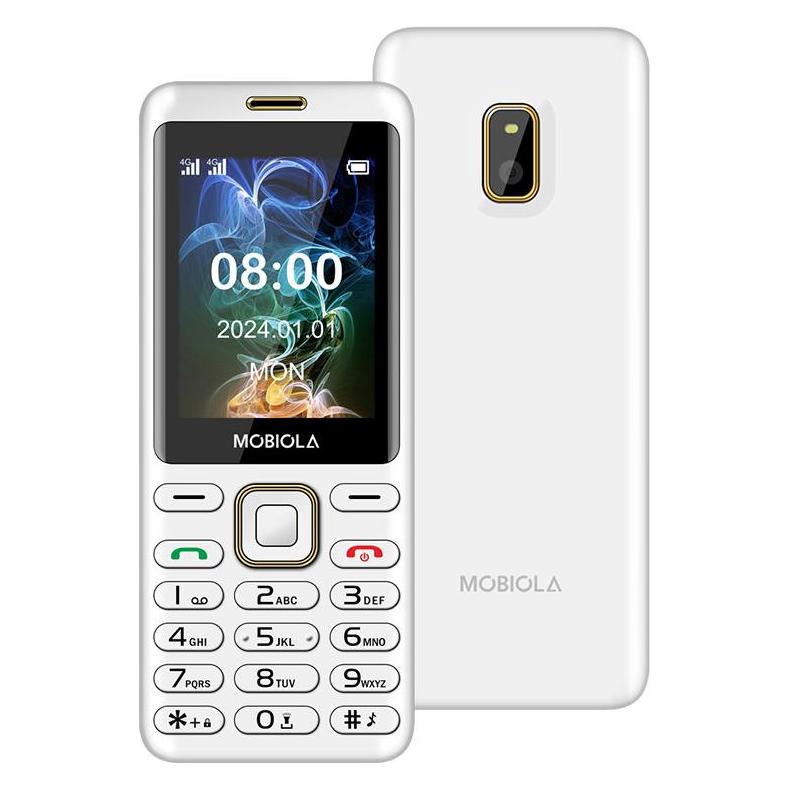 Mobiola GSM-TELEFON FÜR SENIOREN MB2400 2G WEISS (60441891)