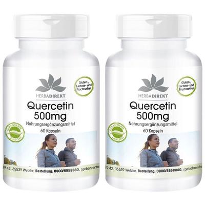 Quercetin 500 mg Kapseln 2x 2x60 St