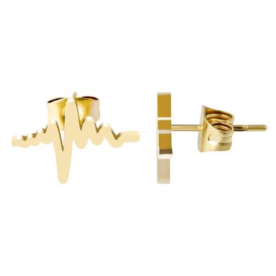 Paar Ohrhänger ADELIA´S "Ohrringe – Ohrstecker aus Edelstahl", Damen, Gr. Damen, Edelstahl, gold, Ohrringe, Perfekt als Geschenk für besondere Menschen