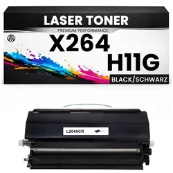XXL Toner kompatibel für Lexmark X264H11G X264 X363 X364 in Schwarz