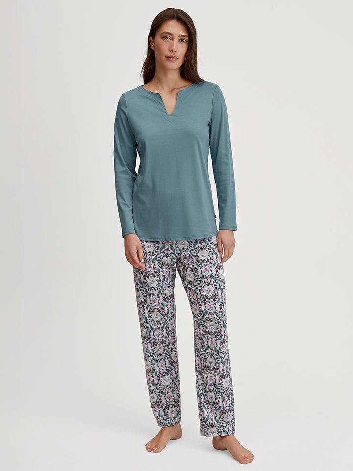 Calida Pyjama in Hellblau - XS