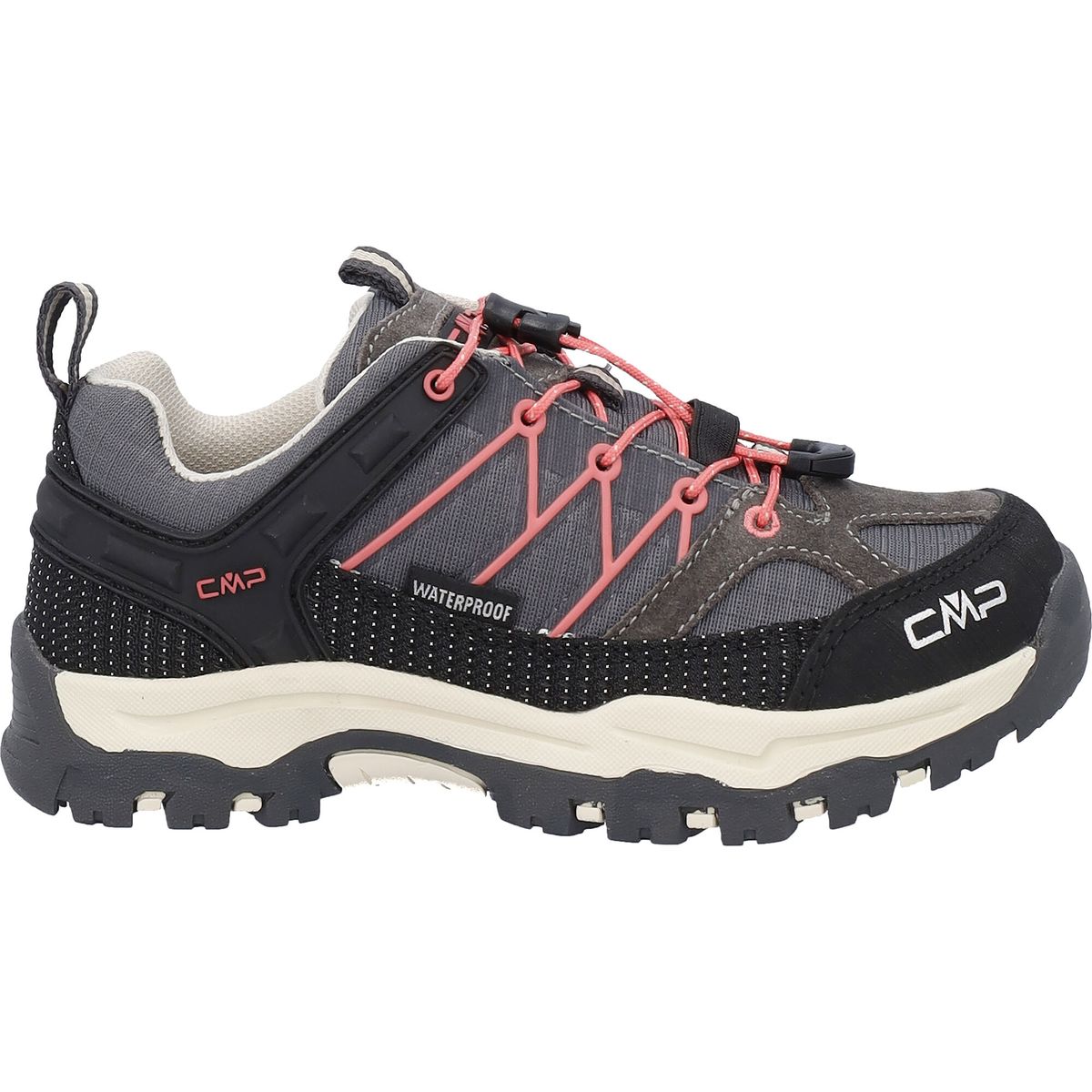 CMP Kids Rigel Low WP Trekking Shoes cioccolato-coral (11QV) 36 3Q54554-11QV-36
