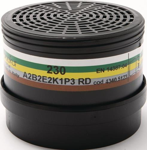 EKASTU Multifunctiefilter type 230 A2 B2 E2 K1-P3R voor diverse toepassingen