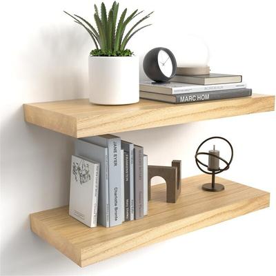 No Wooden Wall Shelf for Rustic Decor
