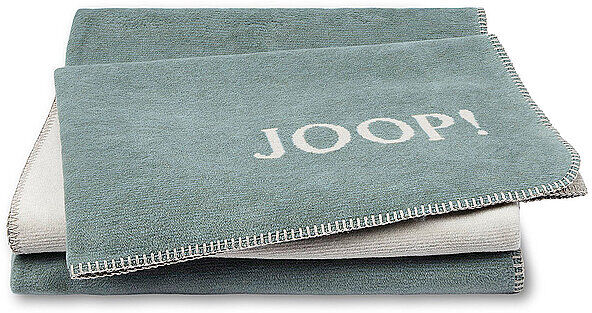 JOOP Wohndecke ALLOVER 150x200cm Emerald-Natur hellgrün EG