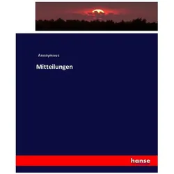 Mitteilungen, Fachbücher von Anonym