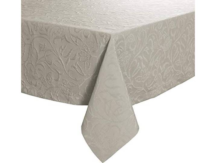 Pichler CORDOBA_150/250_PL hochwertig und bügelfrei - Tischdecke 150 x 250 cm platin